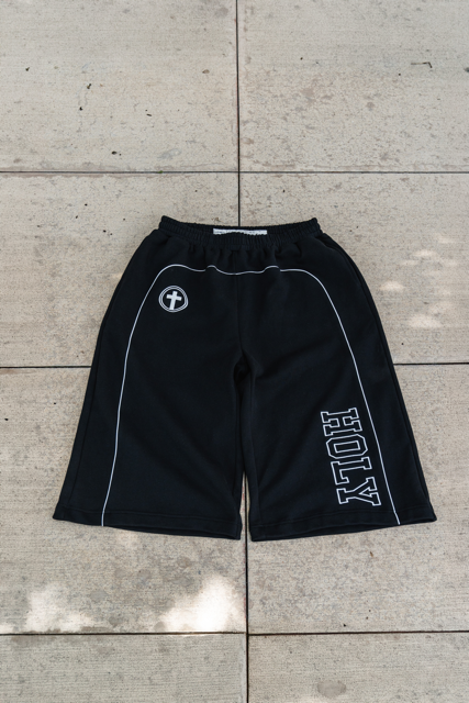 Holy 3/4 shorts - Black