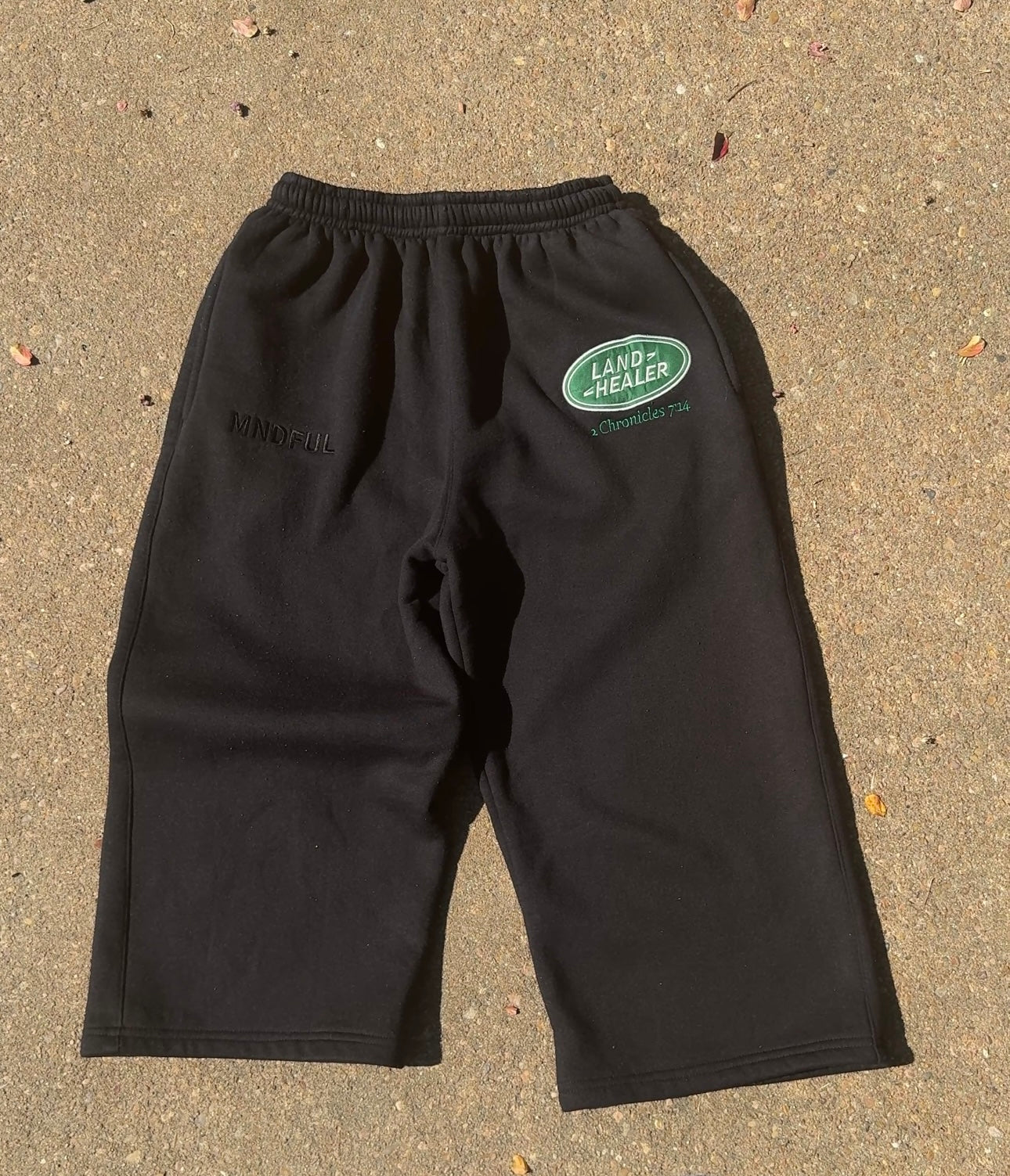 Land Healer 3/4 shorts (Black)